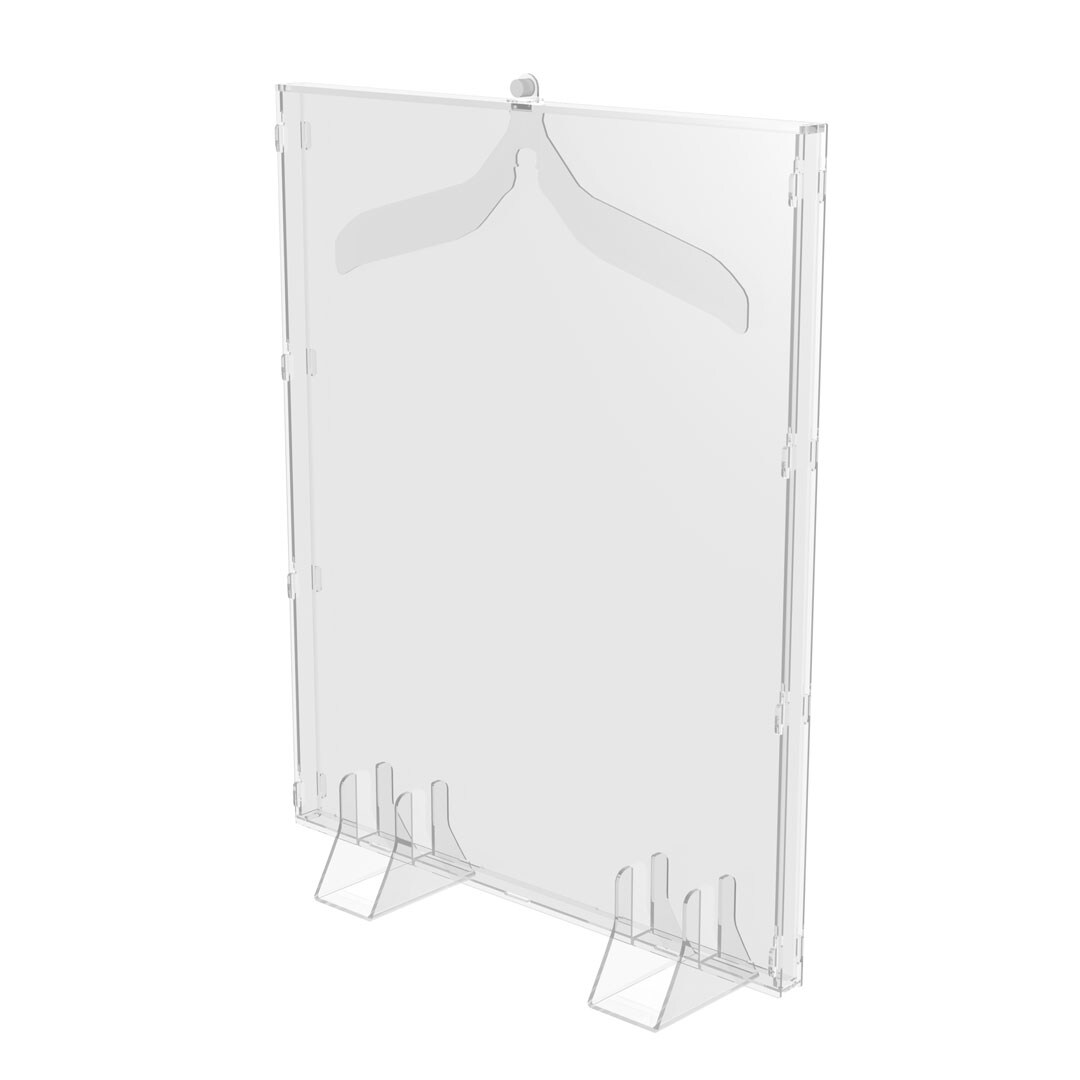 Danieli - Teca per Maglietta da Calcio con Appendino - Ideale come quadro per maglietta da calcio - Made in Italy (da banco)