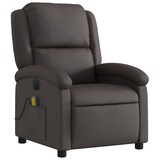 thumbnail of vidaXL Massagesessel Elektrisch Dunkelbraun Echtleder