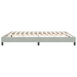 thumbnail of vidaXL Bed boxspring zonder matras 180x220 cm fluweel lichtgrijs