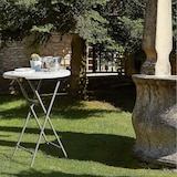 thumbnail of garbar HAMLET Table Ronde Pliante Intérieure, Extérieure Ø80 Gris