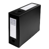 thumbnail of Exacompta - Réf. 59931E - Carton de 10 boites d'archives à pression Dos 100 mm polypropylène 7/10e Opaque - A4 - Noir