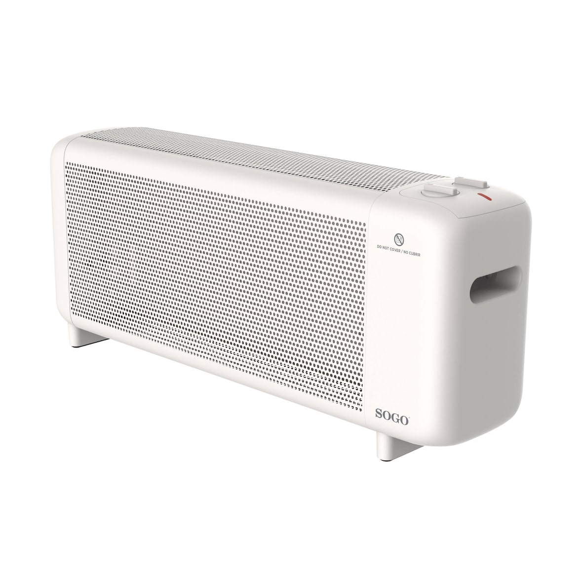 Aquecedor Mica SOGO Potência: 1500W; 2 níveis potência