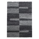 thumbnail of Teppich Waschbar Shaggy Kariert Kuschelig Strapazierfähig Schlafzimmer Esszimmer Grau 200x290 cm OEKO-TEX – WATZMANN von Kadima Design