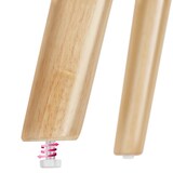 thumbnail of tectake Ovale salontafel Acerra, marmerlook 100x50x34,5 cm  Natuur