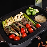 thumbnail of Kuvings - Plancha électrique de table antiadhésive - Multifonction : Cuisiner, griller, mijoter - Nettoyage facile - Multi-grill