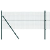 thumbnail of vidaXL Zaunpfosten Grün 10 x 0,6 m (16 x 16 mm Netz) Stahl und PVC