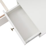 thumbnail of MeraxMerax Bettanlage Holzbett 180x200 Doppelbett mit 2 LED Nachtkommoden & 1 USB & 1 Type C & 1 Steckdose & Lattenrost Beige & Weiß