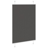 thumbnail of vidaXL Plissee Schwarz 100x150 cm Stoffbreite 99,4 cm Polyester