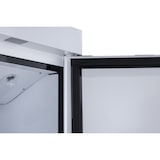 thumbnail of METRO Professional Frigorífico GRE6600, alumínio, 77.5 x 72 x 193 cm, 380 L, refrigeração por ventilação, 300 W, adequado p/ GN1/1, fechadura, branco