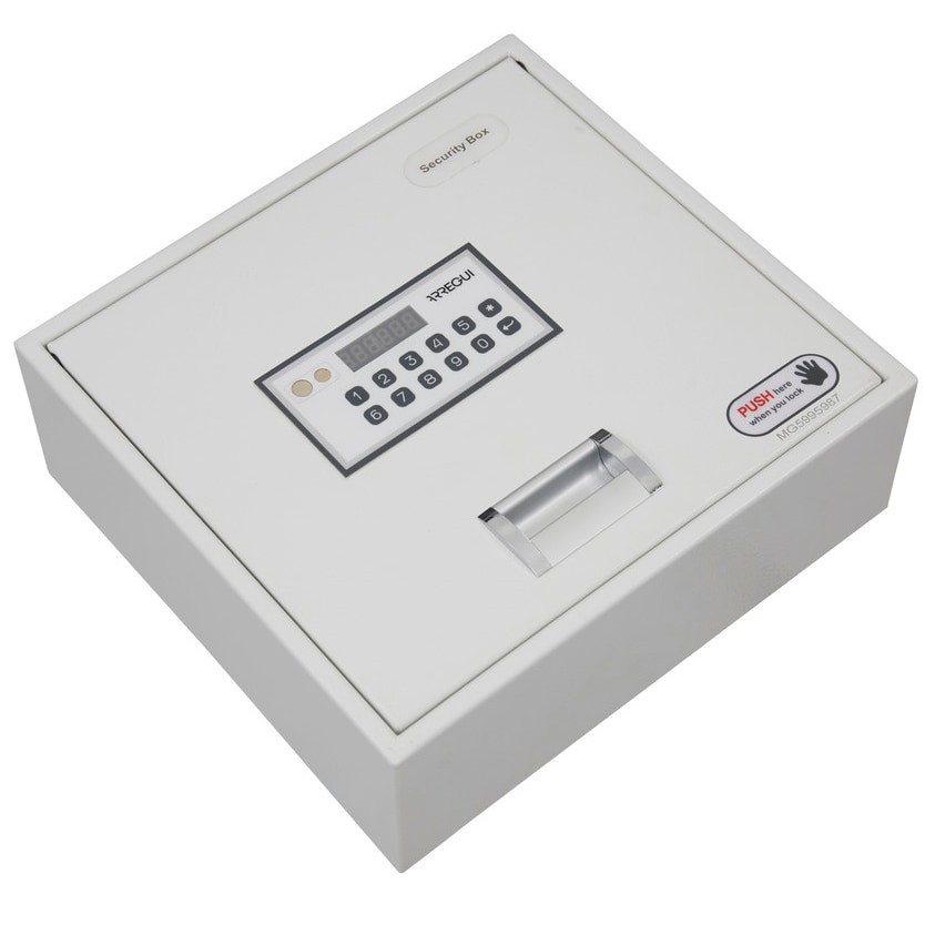 ARREGUI Magna 592000 Caja Fuerte Oculta en el Suelo del Armario, Escondite para Dinero en Casa, Caja Fuerte Camuflada con Código, 11x31x29 cm, 5L