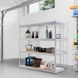 thumbnail of Estantes de arrumação 160x60x180 cm branco