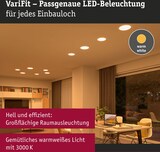 thumbnail of Paulmann VariFit LED Einbaupanel Veluna IP44 rund 75mm  4,5W 360lm 3000K Satin  92387