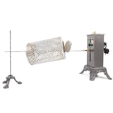 thumbnail of Giemme Spoleto – Asador de Castañas para Girarrosto en Acero Cromado 70 cm