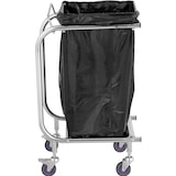 thumbnail of Uniprodo Müllsackständer - Silbern - Rollen: 4 (mit 2 Bremsen)