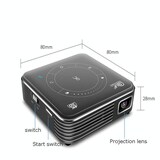 thumbnail of Pico Projecteur DLP 2Go+16Go Vidéoprojecteur Android 9 Wifi Bluetooth YONIS