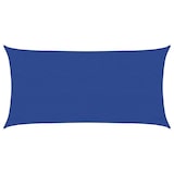thumbnail of Toldo de vela rectangular HDPE azul 160 g/m² 3x6 m