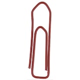 thumbnail of Briefklammer Metall lackiert 26mm rot VE=10x500 Stück