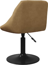thumbnail of vidaXL Esszimmerstuhl Braun Samt