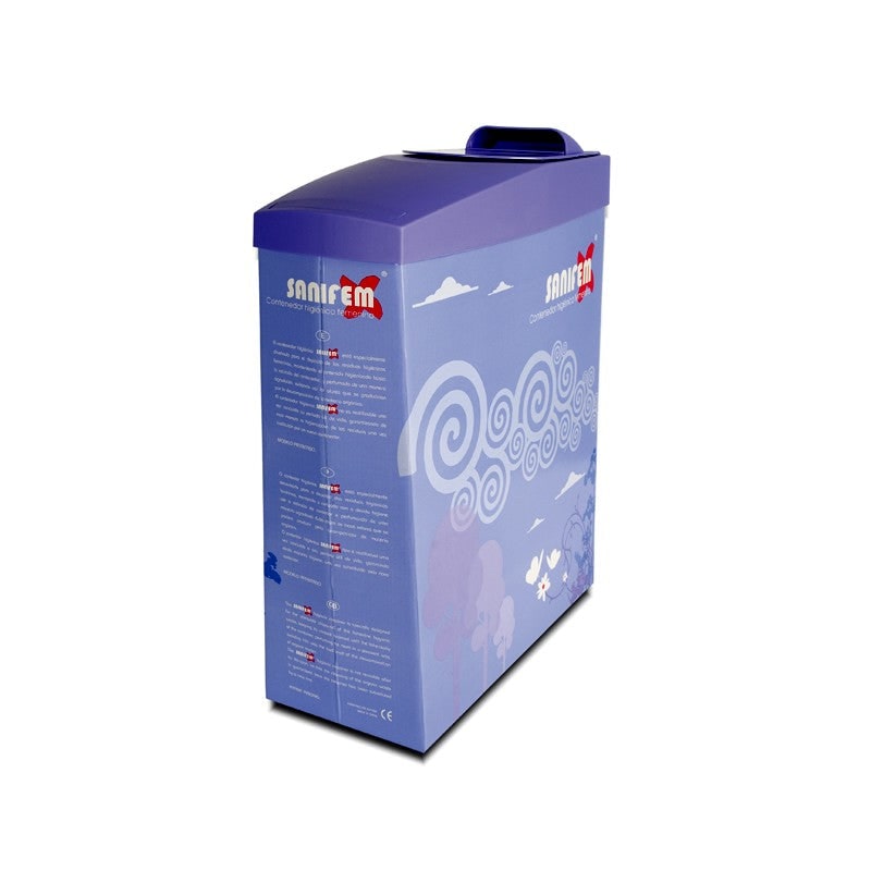 Contenedor Higienico Femenino Desechable 18L. Pack 12 Contenedores