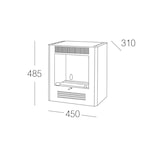 thumbnail of Tecno Air System - Biostufa - Mini Ruby - Bordeaux