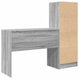 thumbnail of vidaXL Schreibtisch mit Schubladen 2 pcs Graues Sonoma