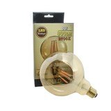 thumbnail of Bombilla LED G125 8W 2700K Caramelo