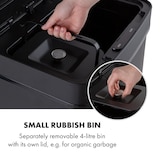 thumbnail of Royal Trash Matte Black Sensor-Mülleimer 72 Liter Edelstahl Matt-Schwarz
