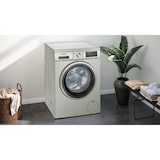 thumbnail of Siemens iQ500, Waschmaschine, unterbaufähig - Frontlader, 9 kg, 1400 U/min., Silber-inox WU14UTS8