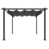 thumbnail of vidaXL Pavillon mit Ausziehbarem Dach 3x3 m Anthrazit