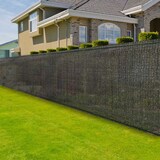 thumbnail of Zaunblende "Marius" - Schattiergewebe 150g/m² mit Befestigungszubehör - Sonnenschutz Sichtschutz Windschutz / 1,2 x 6 m - Anthrazit