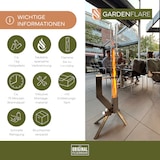 thumbnail of GARDENFLARE Feuerrohr – elegante Edelstahl Feuersäule und Pelletfackel - silber