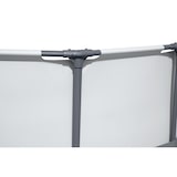 thumbnail of Steel Pro MAX™ Frame Pool Komplett-Set, rund, mit Filterpumpe, Sicherheitsleiter & Abdeckplane 427 x 107 cm