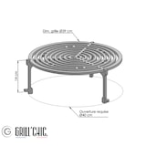 thumbnail of Pack Privilège Classic Brazier Steel 103 Red Double Bowl