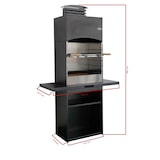 thumbnail of IMOR® Barbacoa para Carbón y Leña Mod.TOLOSA