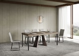 thumbnail of Ausziehbarer Konsolentisch 90x40/300 cm Diamante Premium taubengrau