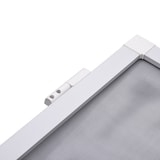 thumbnail of Fliegengitter Insektenschutz Tür Alurahmen auf Maß Mückengitter Balkontür,Farbe:weiß (RAL9010),Größe (Breite x Höhe):100 x 210 cm