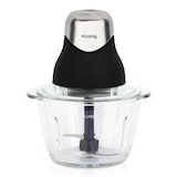 thumbnail of H.Koenig Mini Tritatutto elettrico Nero LEO8 Ciotola di vetro graduata resistente 1L Lame in acciaio inox, coperchio per conservazione