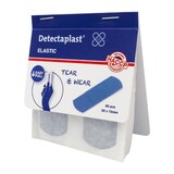 thumbnail of Blaues detektierbares elastisches Pflaster 25x72mm - 100St