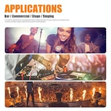 thumbnail of Microphone Sans Fil Pour Scène Avec Moniteur In-Ear 6 BodyPacks Haute Qualité YONIS