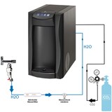 thumbnail of Sprudelwassergerät Tafelwasseranlage Piccola 15 Fizz schwarz SET & Unterschrank