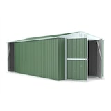 thumbnail of Garage lamiera Box auto in Acciaio Zincato 327x611cm x h2.35m - 346KG – 19,98mq - VERDE