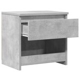 thumbnail of Tables de chevet 2 pcs Gris béton 40x30x39 cm Aggloméré