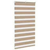 thumbnail of vidaXL Doppelrollo Sandbraun 90x100 cm Stoffbreite 85,9 cm Polyester
