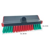 thumbnail of High/Low, Autowaschbürste mit Wasserdurchlauf, 280 mm, Weich/gesplisst, Schwarz Autowaschbürste Waschbürste Wasserdurchlauf Wasserbürste Schlauchansch