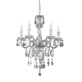 thumbnail of Reality|Trio lampadario in acrilico, 5 luci ~ trasparente