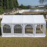 thumbnail of Solycarpa Carpa 4X8 XXL PVC blanca con ventanas