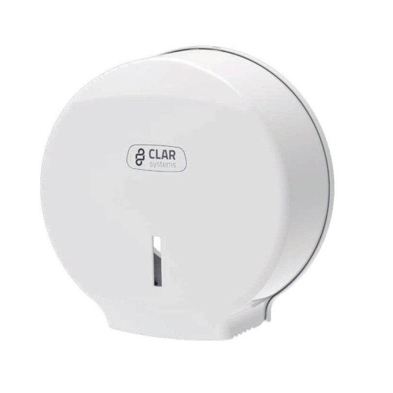 Distributeur blanc de papier toilette Mini Jumbo - CLAR
