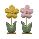 thumbnail of 1 Dekoaufsteller 41cm Blume Dekofiguren Osterdeko Tischdeko Ostern Frühlingsdeko