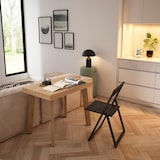 thumbnail of Mesa Consola Extensível, Cozinha, Sala de jantar, 262x90x73cm, Para 12 pessoas, Pés de madeira, Estilo moderno, Carvalho _ 354_34