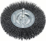 thumbnail of Scheibenbürste, gewellt, 100 mm, 0,3 mm, 10 mm, 4500 U/min